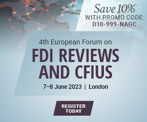 FDI Reviews and CFIUS