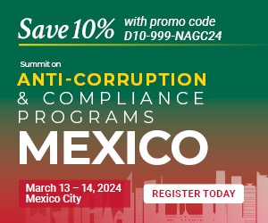 Mexico Summit on Anti-Corruption & Compliance Programs